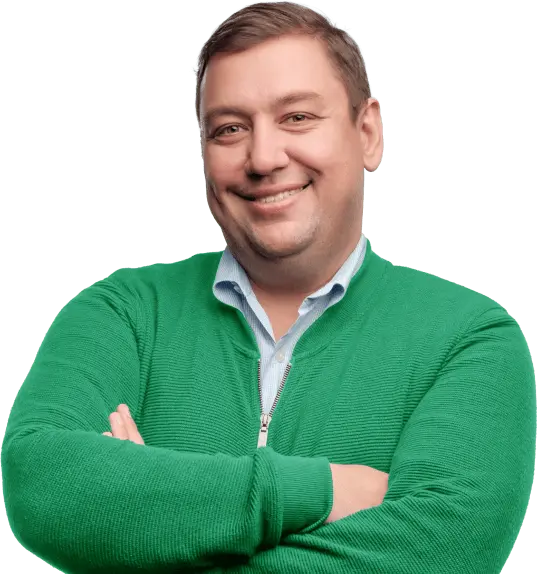 Fat Man With Green Shirt